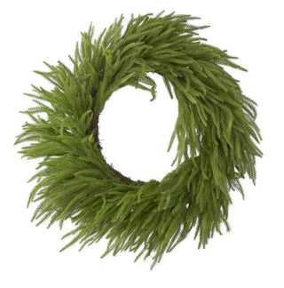 30" Real Touch Norfolk Pine Wreath
