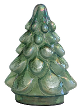 Decorative Embossed Glass Trees - Choose Style