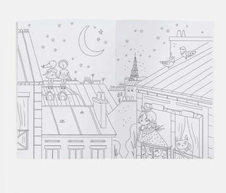 Les Parisiennes Coloring Book