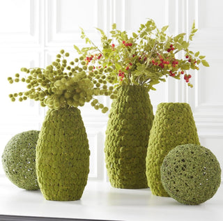 Mossy Rock Vases - Choose Size