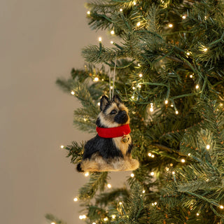 4.75" Sitting German Sheperd Ornament