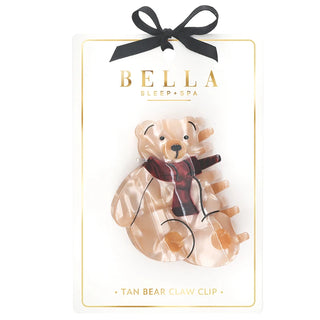 Tan Bear Claw Clip