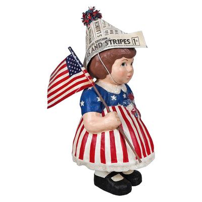 Bethany Lowe Large Paper Mache Betsy Ross