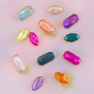 Glitterville Large Gemstone Ornaments - Choose Style
