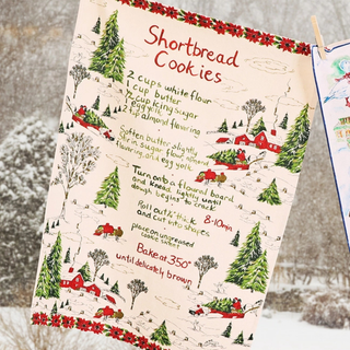 April Cornell - Yuletide Shortbread Tea Towel