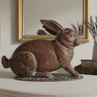 Rabbit With Verdigris Finish