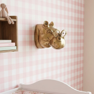 Pippin the Hippo Wall Mount - Preorder