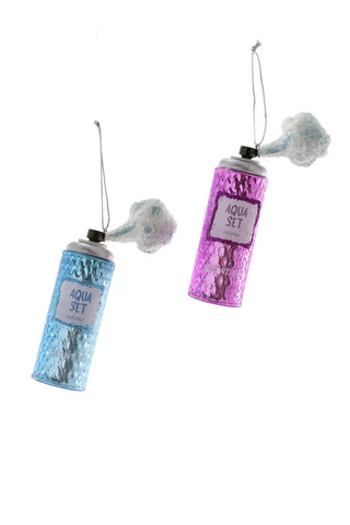 Cody Foster Hair Spray Ornament - Choose Style