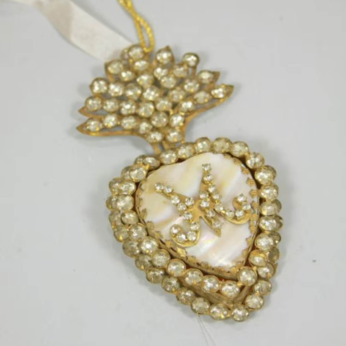 Cody Foster Jeweled Heart Ornament