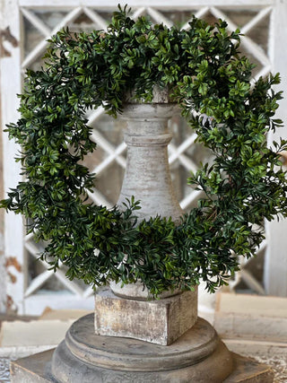 18" Galilee Boxwood Wreath