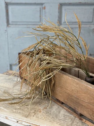 33" Wheaten Waves Hanging Stem