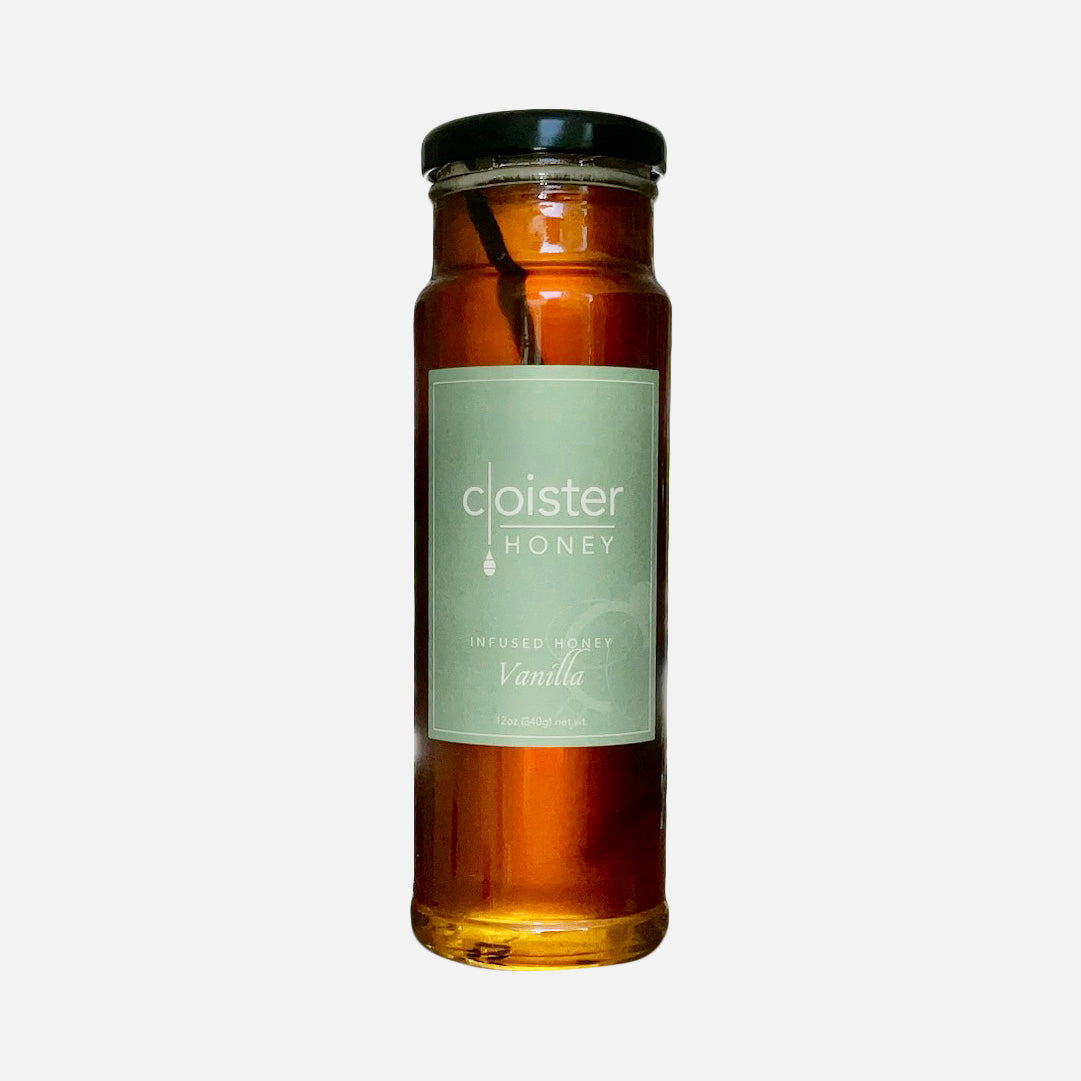 Cloister Honey - Vanilla Infused Honey 12oz