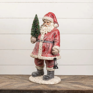 25" Santa with Lantern