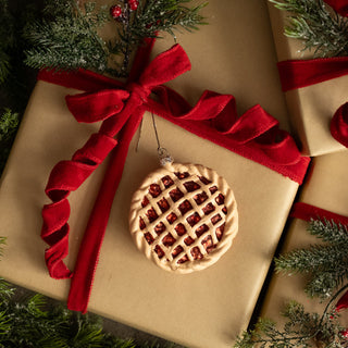 Cherry Pie Ornament