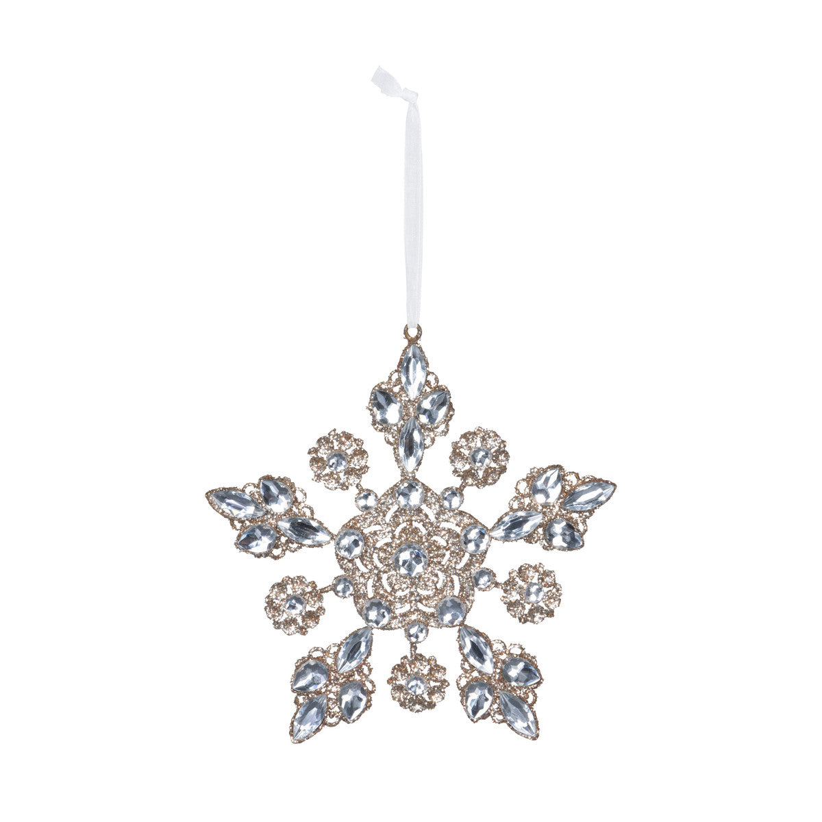 Embellished Snowflake Ornament