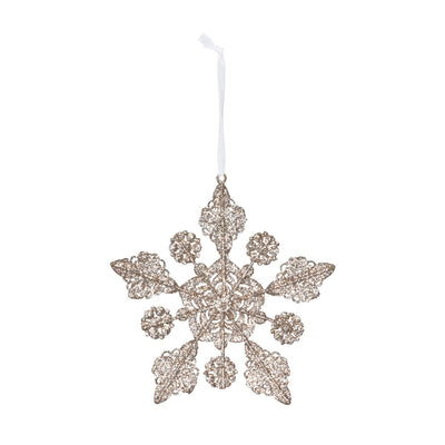 Embellished Snowflake Ornament