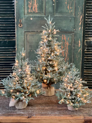 Pine Snow Tree - Choose Size