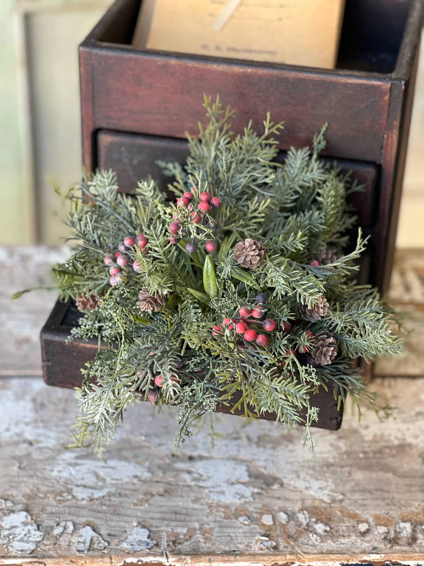 Siberian Cypress Half Sphere