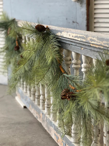 9' Pine Rope Garland