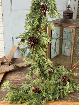 6' Longhope Cedar Garland