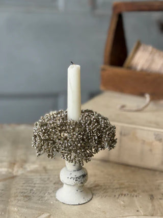 4.5" Glisten & Glow Candle Ring with 1.25" Inner