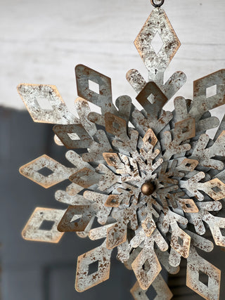 Snowflake Soiree Ornaments- Choose Size