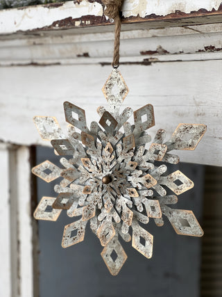 Snowflake Soiree Ornaments- Choose Size