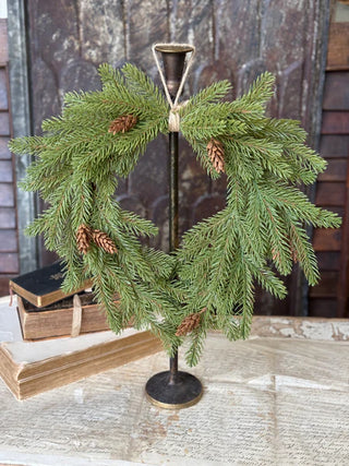 15" Arden Fir Hanging Wreath