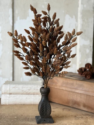 19" Plethora Pinecones Bush