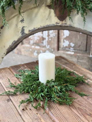 14” Emerald Falls Candle Ring