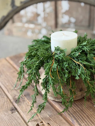 14” Emerald Falls Candle Ring