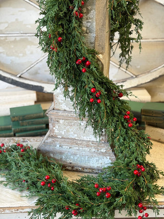 6' Emerald Celebration Garland