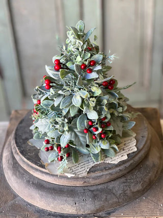 9" Berry Bright Greens Tree