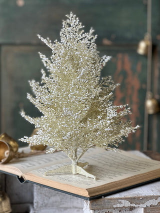 14" Bedazzle Berry Cypress Tree