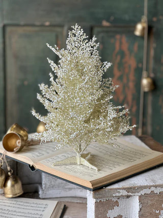 14" Bedazzle Berry Cypress Tree