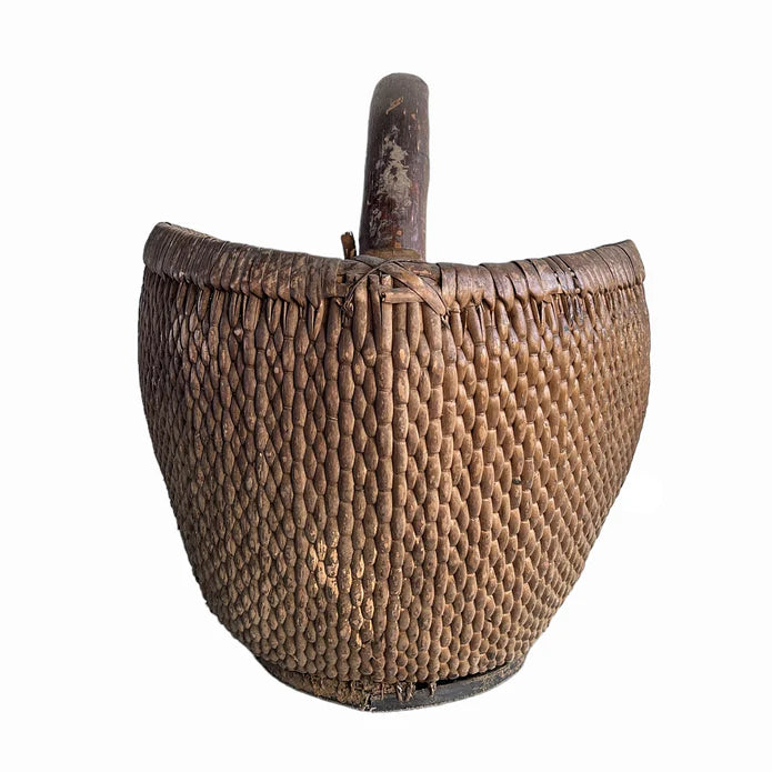 Found Round Handle Basket