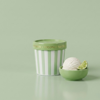 Capri Blue Coconut Santal Artisan Caffe Capri Gelato Cup Candle