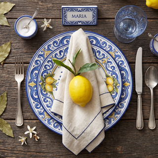 4.5" Lemon with Foliage