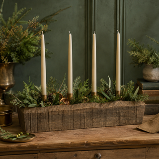 Woodland Taper Centerpiece