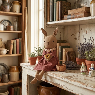 Primitive Bloom Bunny Doll
