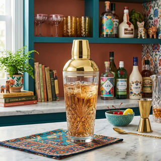 Dublin Crystal Martini Shaker