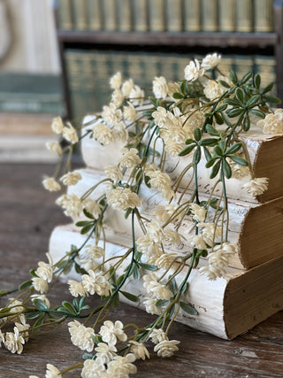 29" Hanging Alabaster Buds Stem