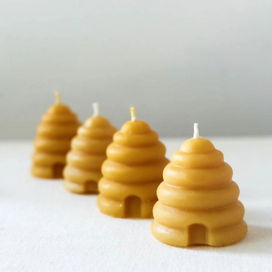 Beehive Votives – Pure Beeswax Candles
