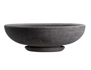 Bergs Potter The Ada Raw Grey Planter and Saucer Set