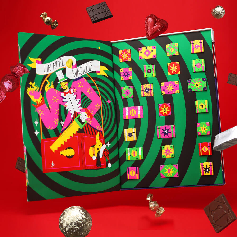 Le Chocolat des Francais - Super Chocolate Advent Calendar - A Magical Christmas