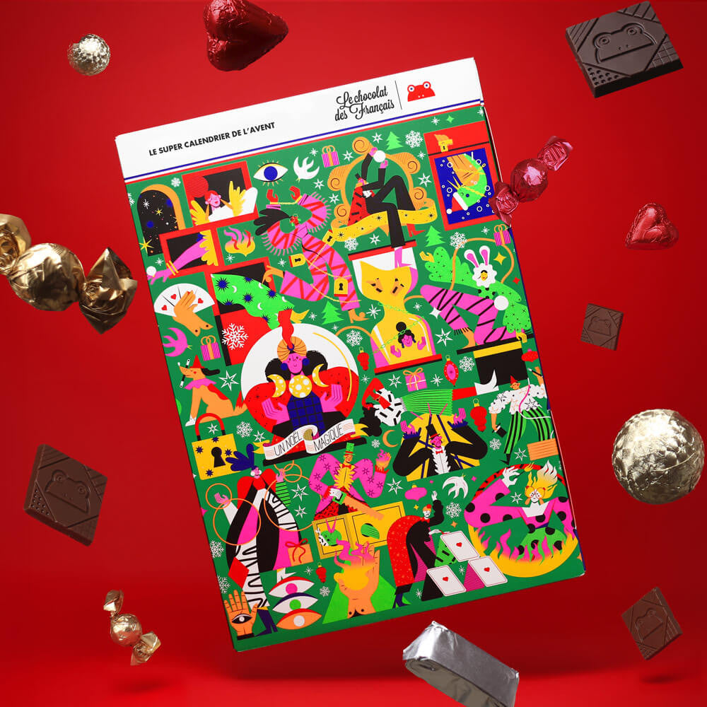 Le Chocolat des Francais - Super Chocolate Advent Calendar - A Magical Christmas