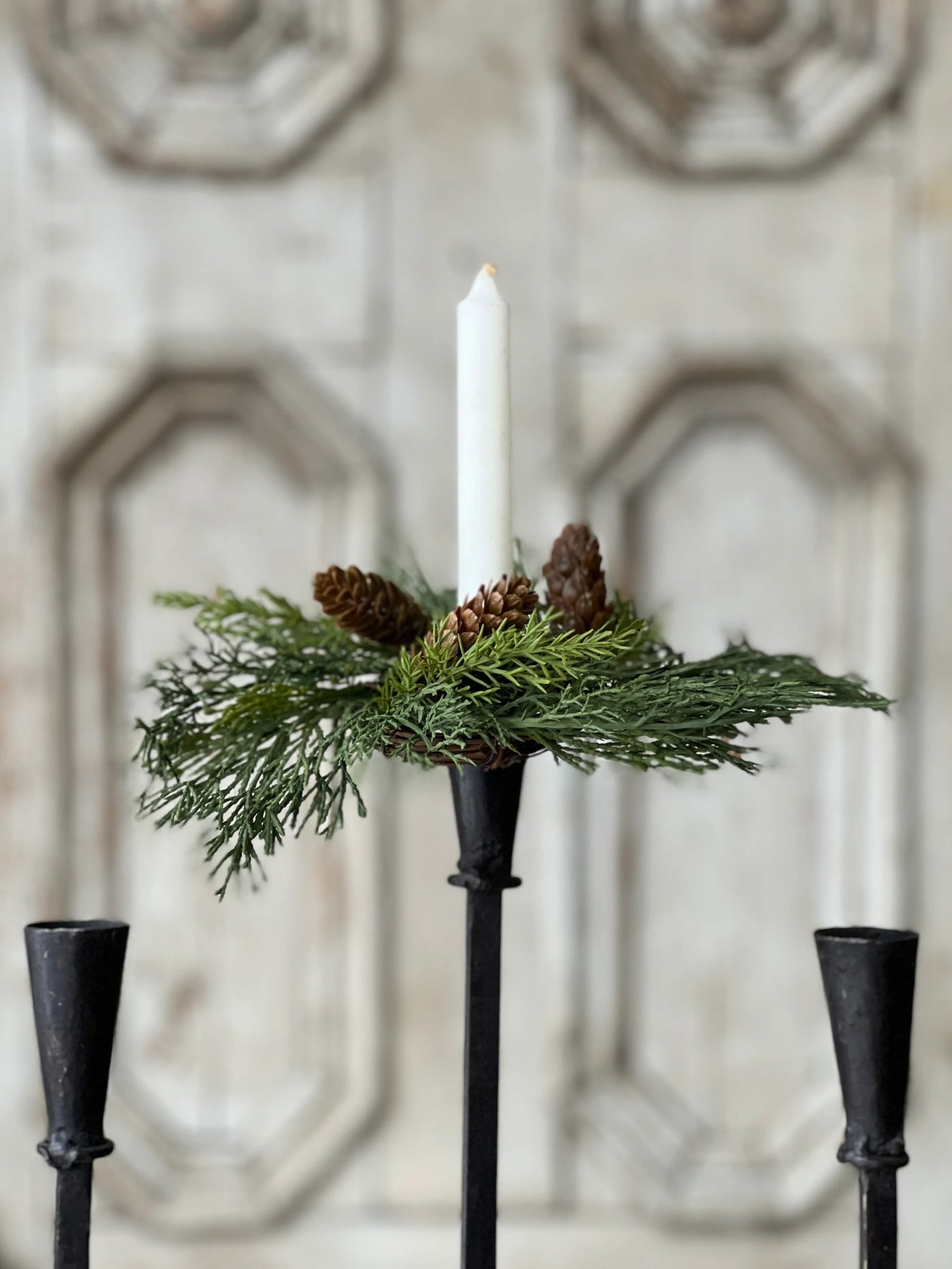 Advent Falls Taper Candle Ring