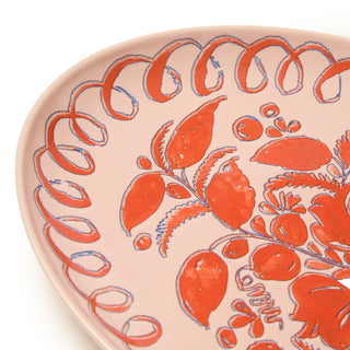 Amalfi Oval Serving Platter Tray - Pink