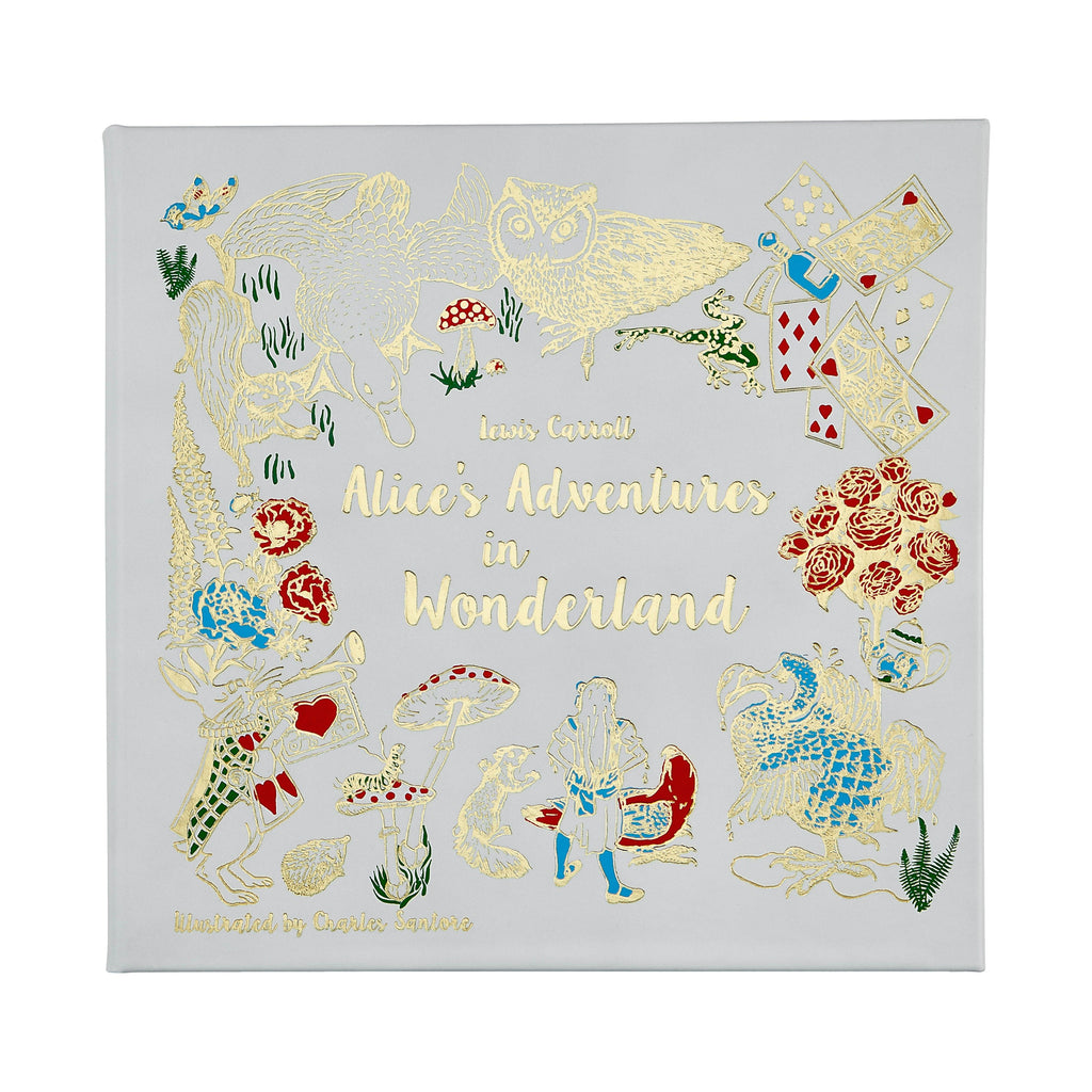 Graphic Image Alice In Wonderland Keepsake Leather Bound Book – Cotton ...