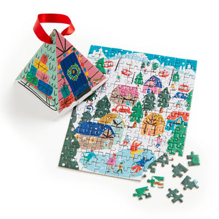 Alpine Cottage 130pc Puzzle Ornament